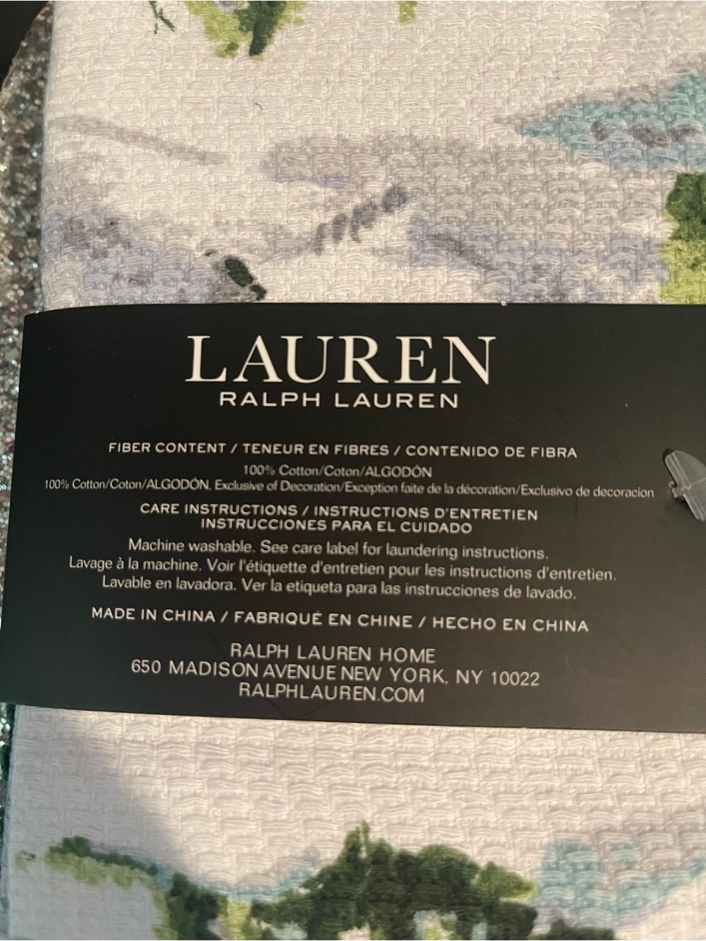 LAUREN Ralph Lauren Red & Green Winter Cottage Kitchen Towels - Set of 3 - Picture 5 of 6